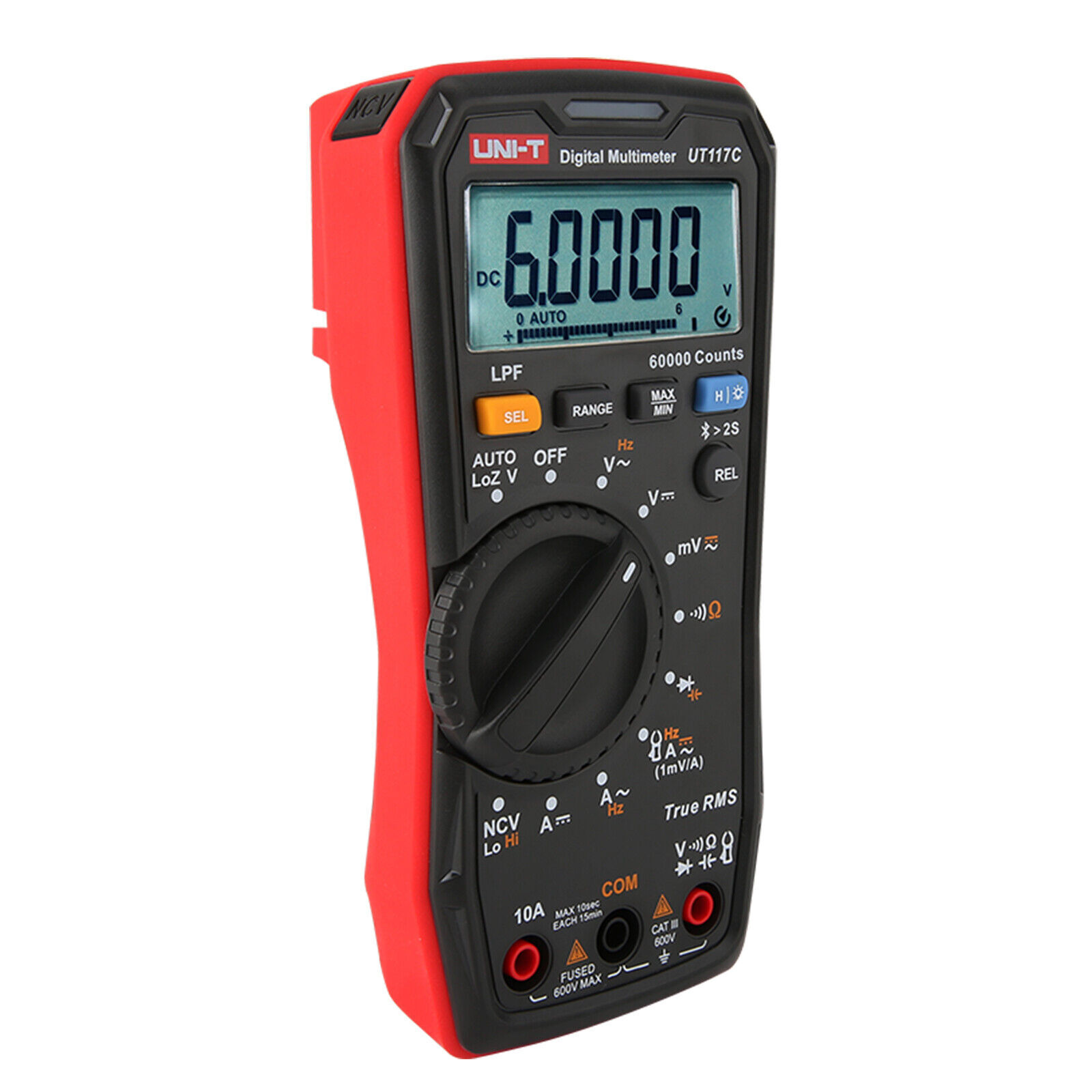 UNI-T UT117C Bluetooth Digital Multimeter True RMS UTCS06A 400A Current Clamp