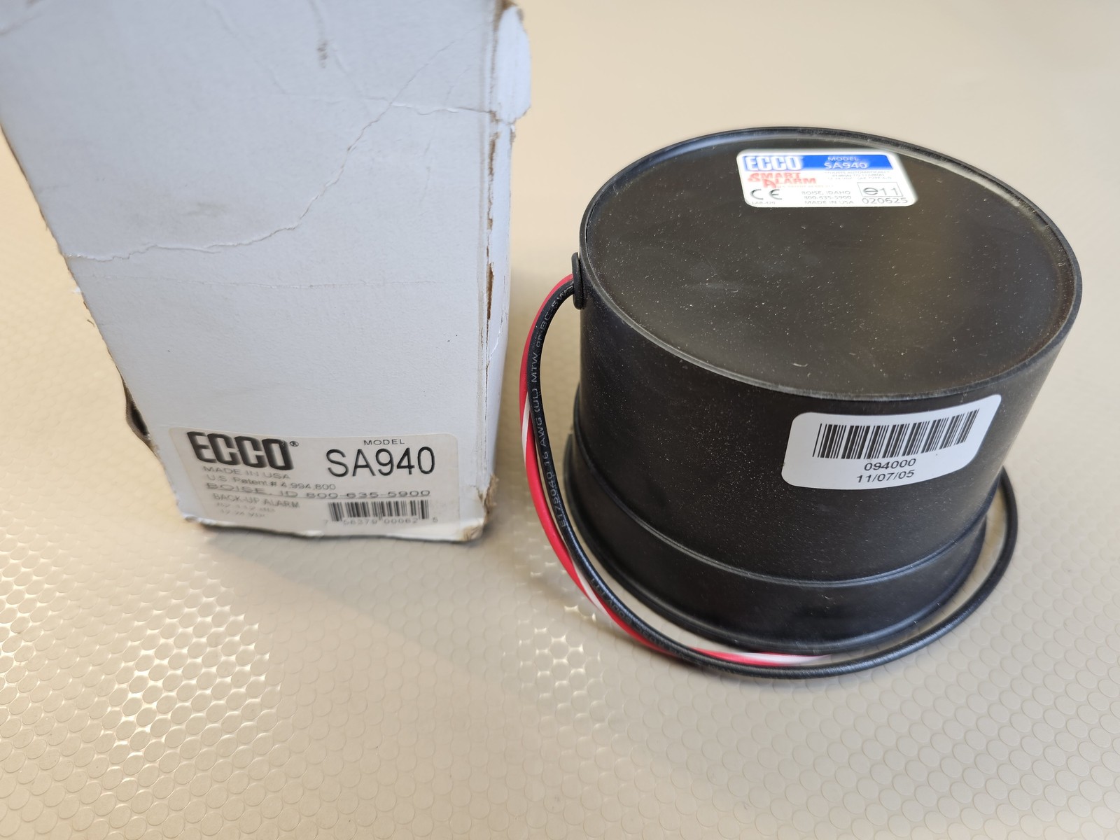 ECCO SA940 Smart Backup Alarm 12-24V DC