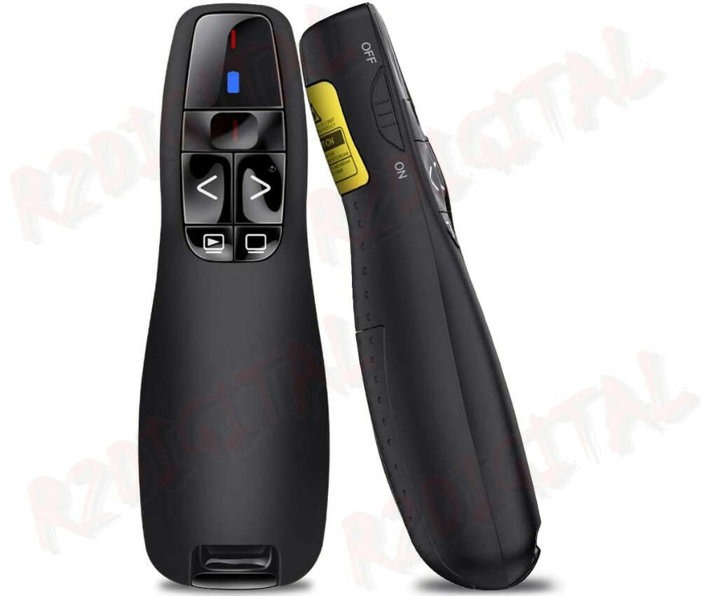 WIRELESS LASER POINTER PEN PRESENTER PC REMOTE CONTROL USB TRANSMITTER