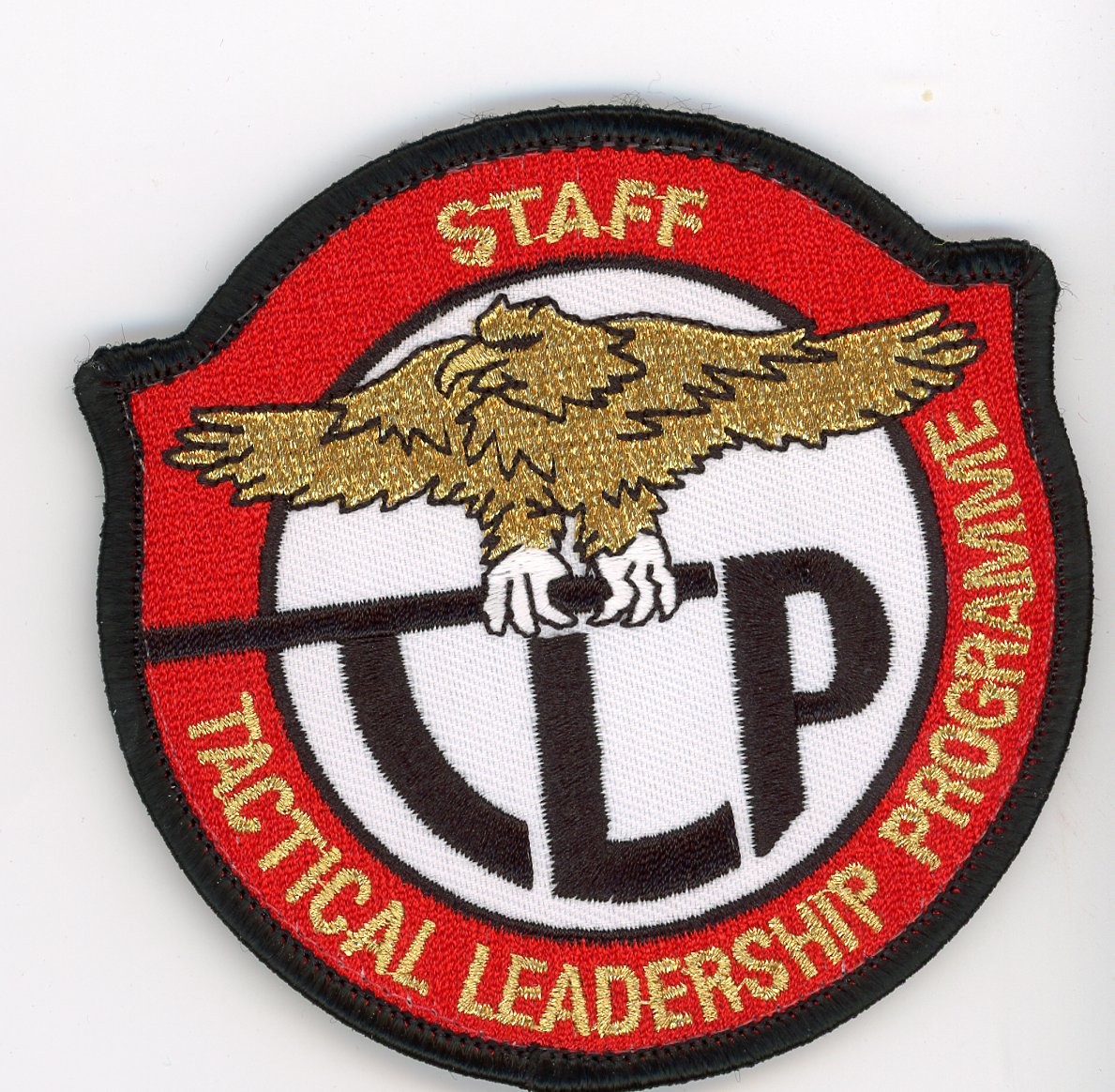 PATCH SPAIN ALBACETE AFB TACTICAL  LEADRESHIP PROGRAMME VEL BACK STAFF