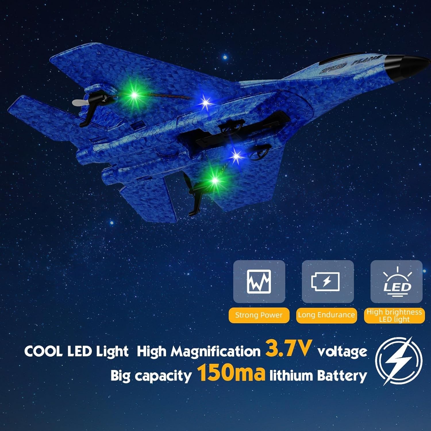 RC Plane, Remote Control Airplane Toy - RC Plane Remote Control Planes 2CH 2....
