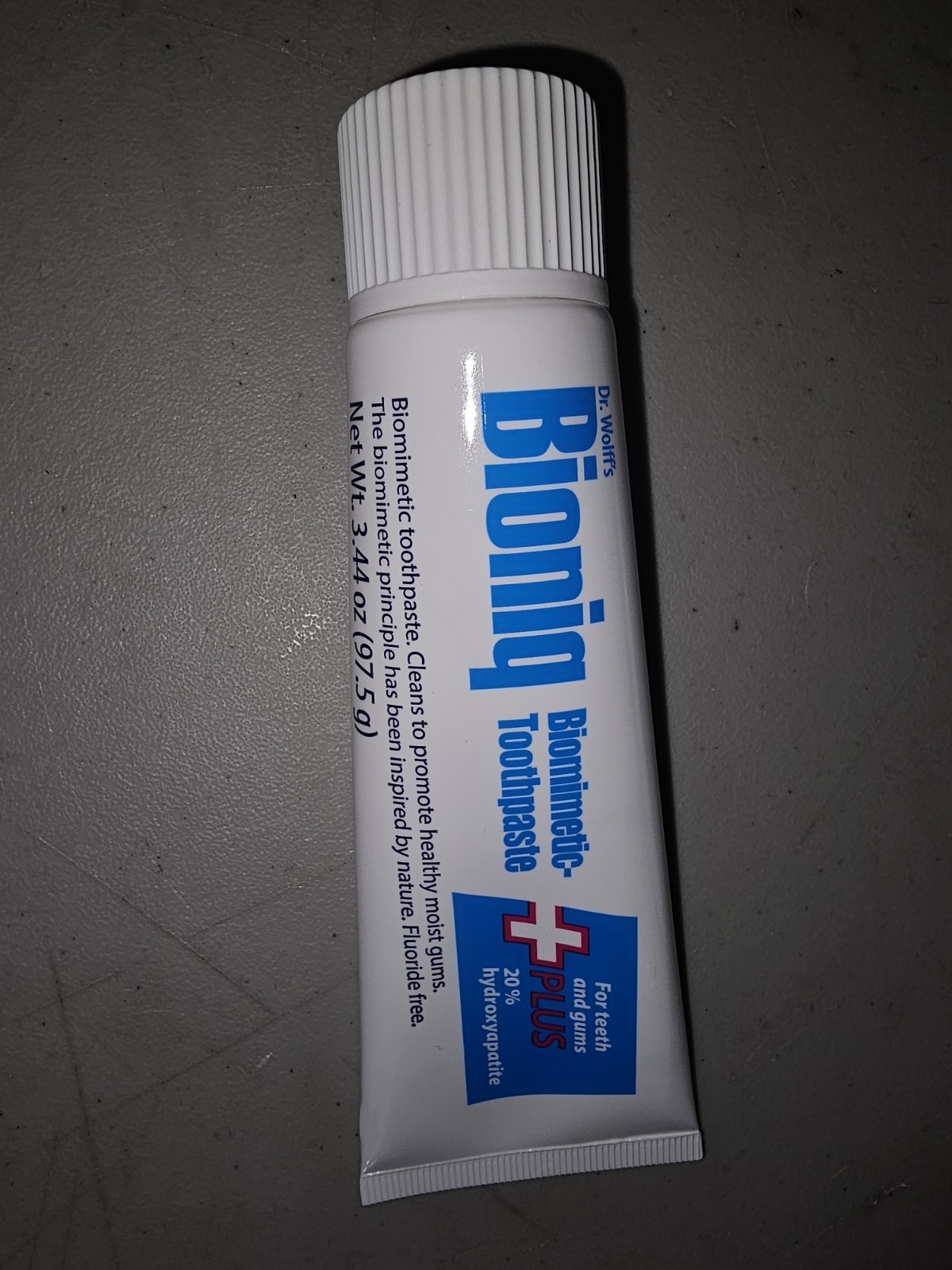 Plus Biomimetic Toothpaste with 20 Percent Hydroxyapatite for Teeth and Gums,...