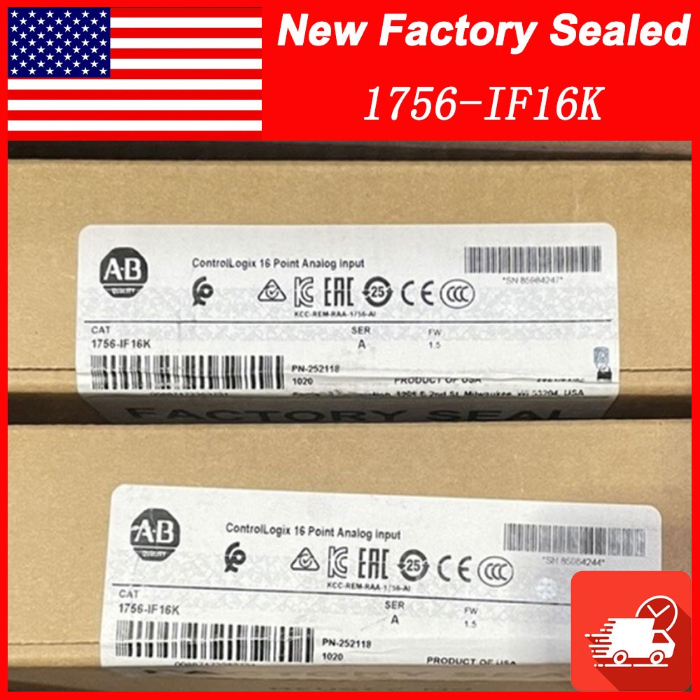 New AB 1756-IF16K Free Shipping New in Box New Factory Sealed PLC US
