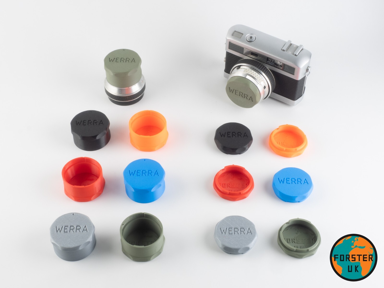 Werra Mount Rear Lens Caps & Body Caps By Forster UK