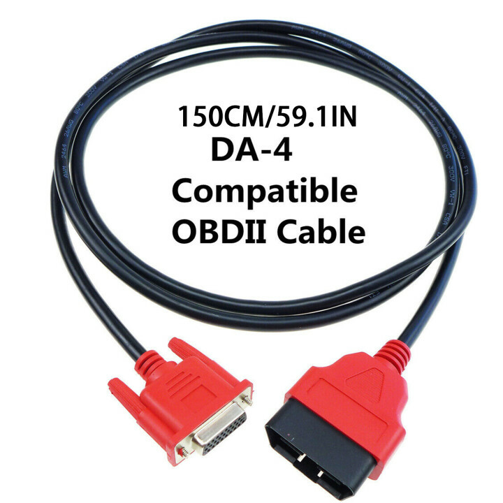 6' OBDII OBD2 Cable Compatible with Snap on DA-4 For SOLUS ULTRA Scanner EESC318
