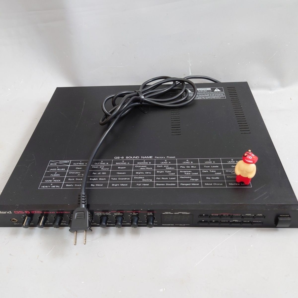 Roland GS-6 Digital Guitar Sound System & Preamp Rackmount Used Japan