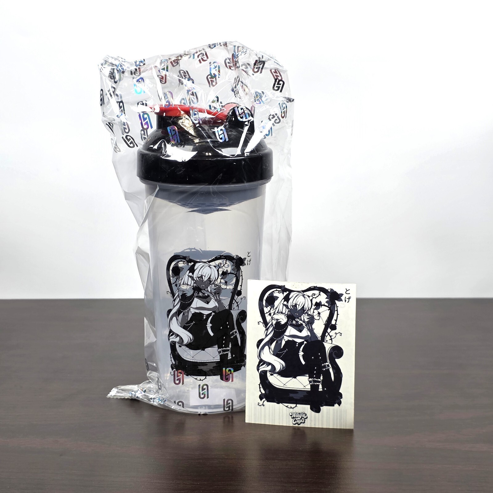GamerSupps Waifu Cups x BLOOD SUCKER Limited Edition Shaker Cup & Sticker