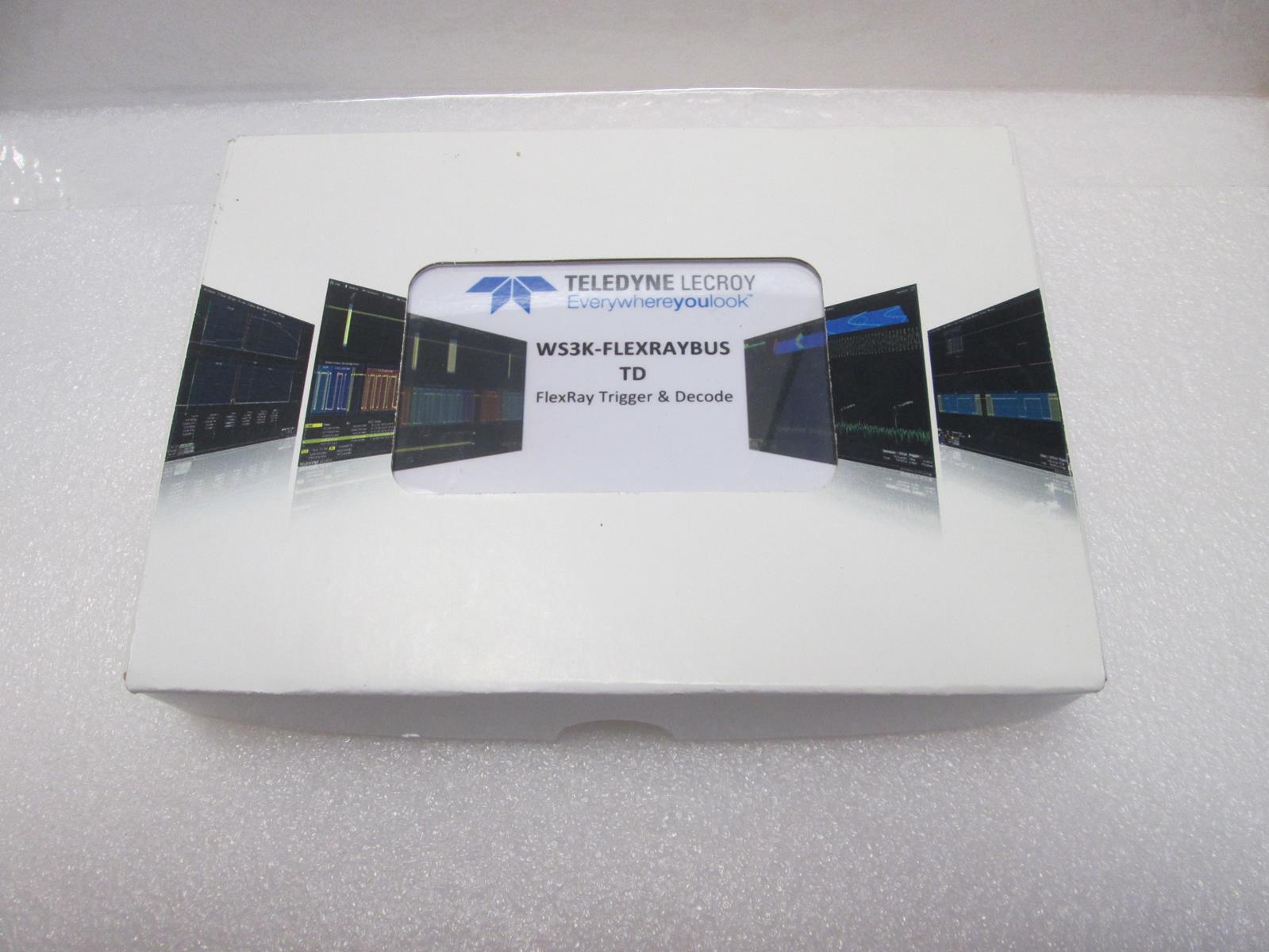 TELEDYNE LECROY WS3K-FLEXRAYBUS TD FLEX RAY TRIGGER & DECODE NEW