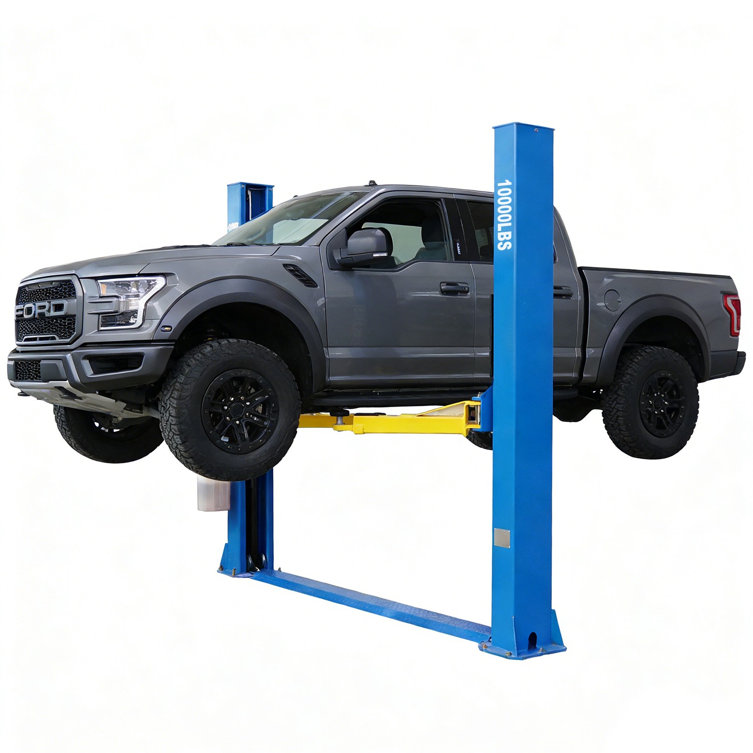110V 10000 LBS 2 Post Car Lift Hydraulic Auto Lift W/ Single Point Lock Release