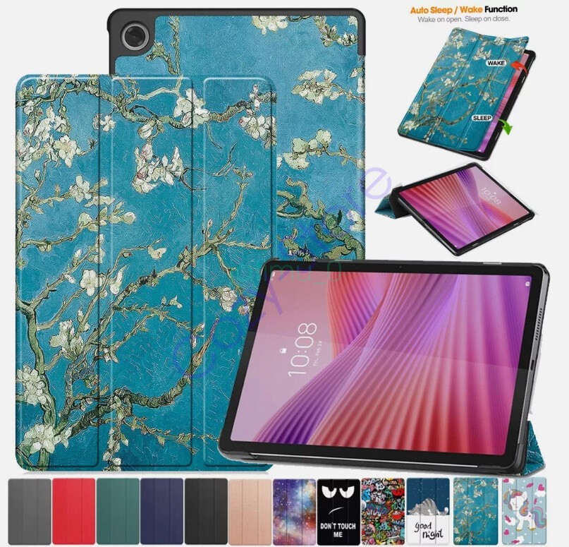 PU Leather Flip Case Smart Cover For Lenovo Tab K9 Tab One TB305FU 8.7 inch