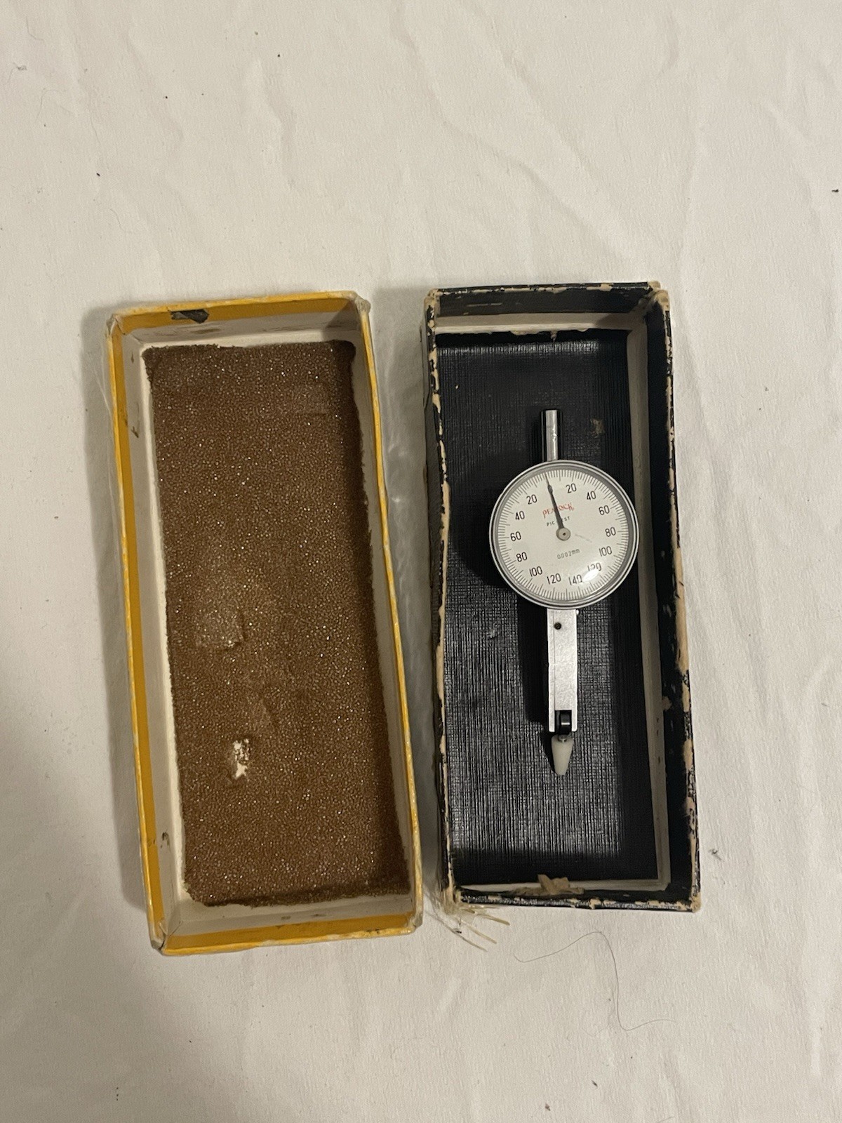 Vintage Peacock Pic-Test PC-2 0.002-0.28mm Test Indicator - Ozaki Mfg Co - Japan