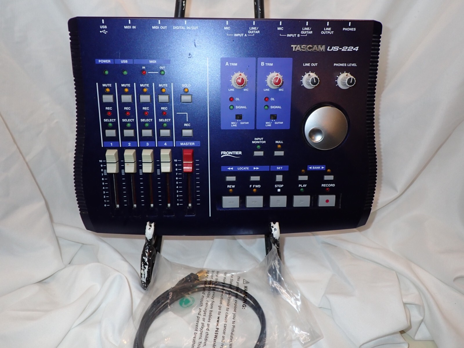 Tascam US-224 Digital Audio Workstation Controller - Used but nice condition