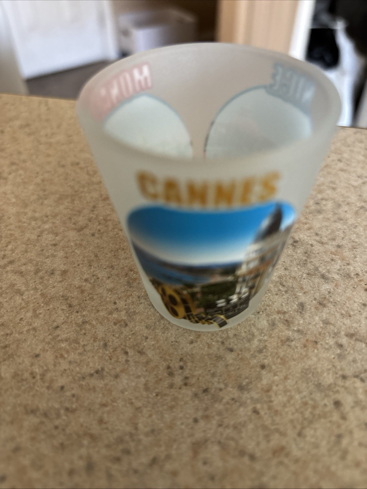 Shot Glass Nice Monaco Cannes 2.5” Height