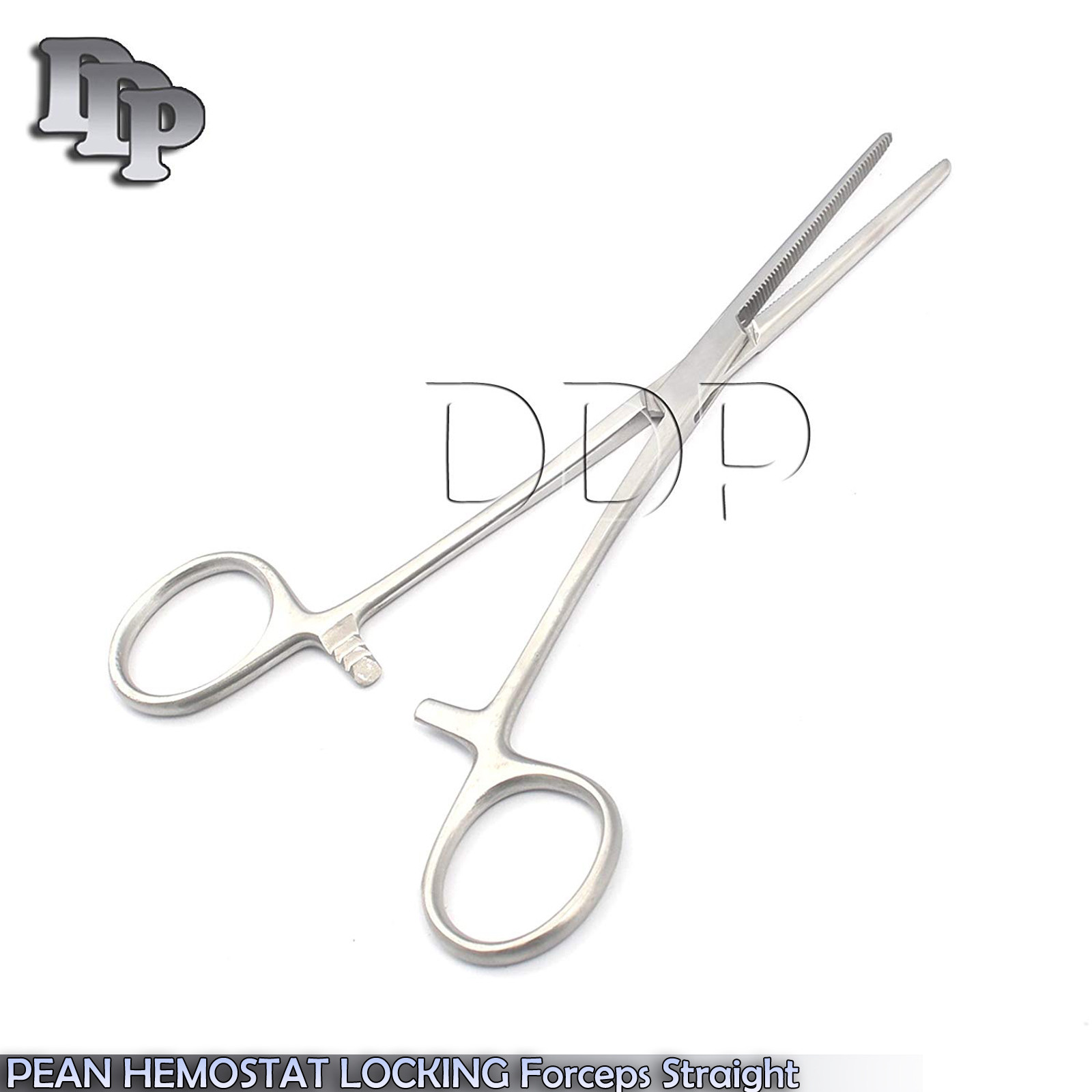 Hemostat Pean Locking Forceps 5.5'' Straight Surgical Locking Clamp Oral Surgery