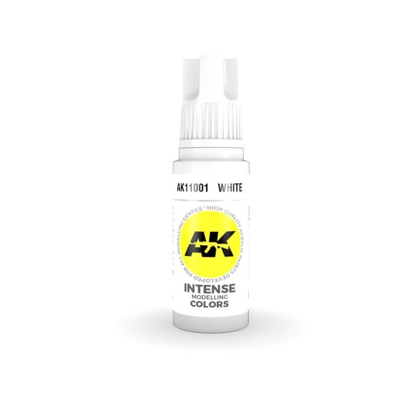 AK Interactive 17ml Bottle White 3rd Gen Acrylic Paint AK11001