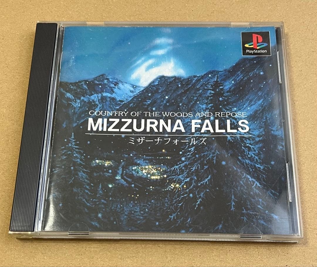 Playstation MIZZURNA FALLS COUNTRY OF THE WOODS AND REPOSE PS1 Tested Used