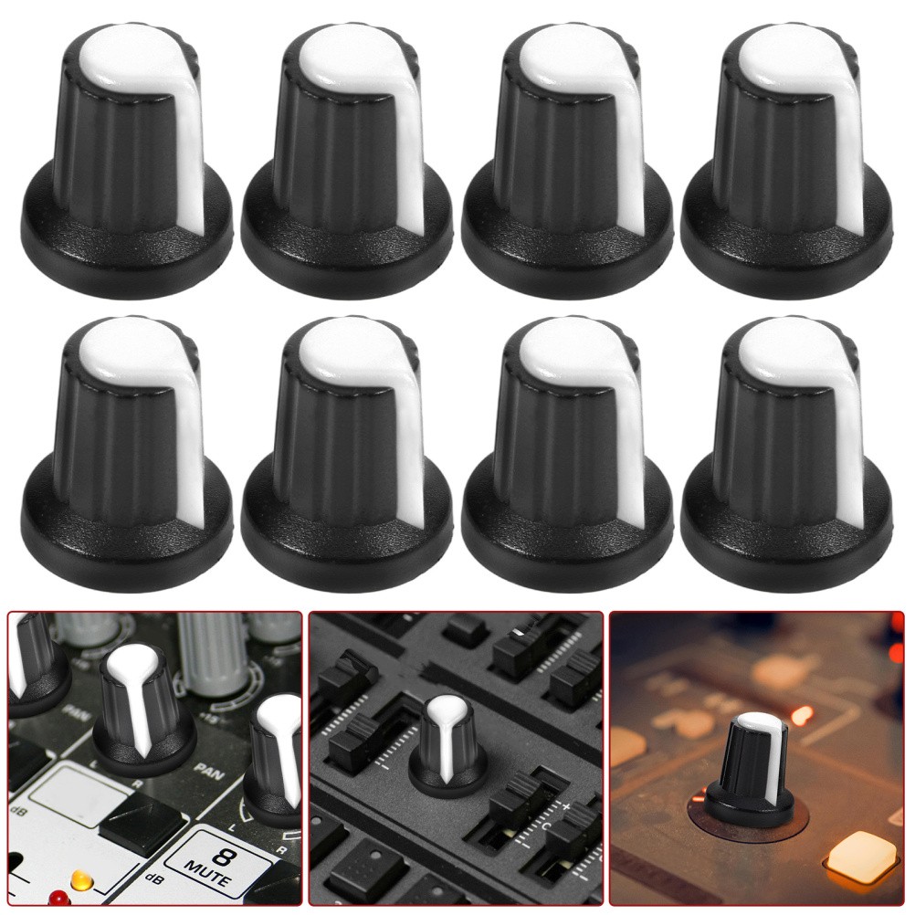 20 Pcs Professional DJ Controller Knob Cap Potentiometer Replacement