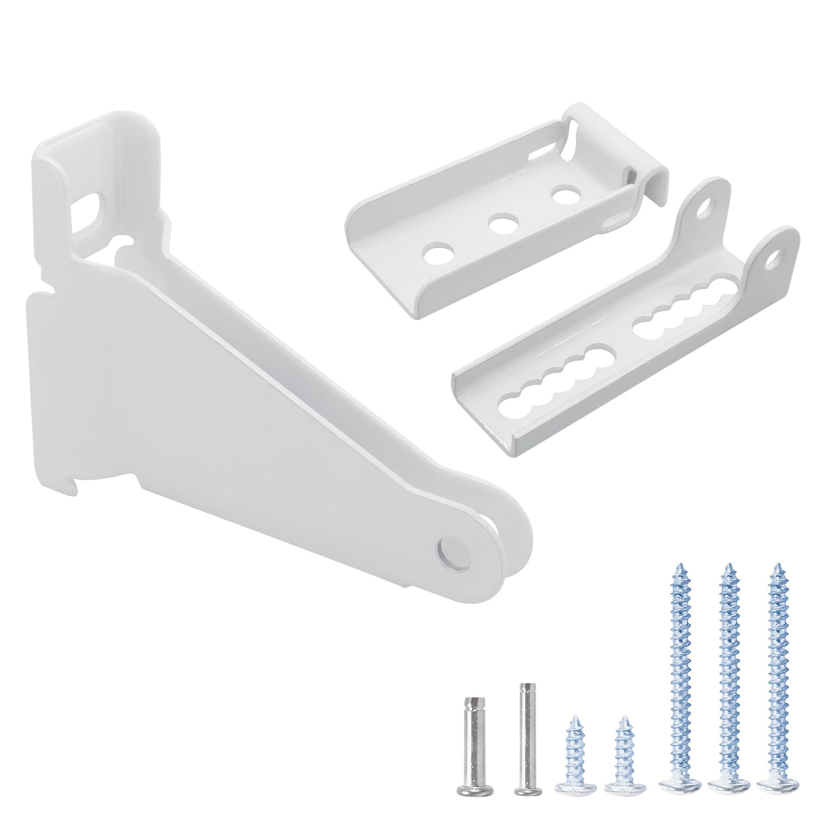 Reinforced Storm Door Closer Bracket Kit, Heavy-Duty Screen Door Closer Repla...