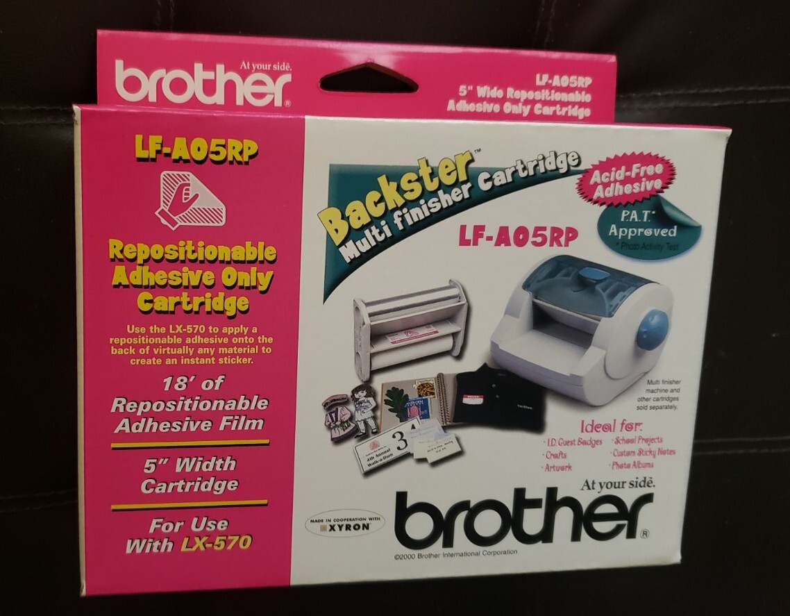 Brother Backster LF-A05RP Multi Finisher Cartridge Adhesive 5" Width