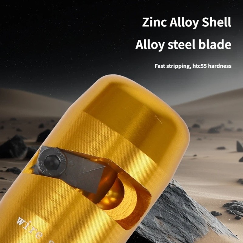 Wire Stripper for Drill Upgraded Electric Wire Stripping and Twisting Tool
