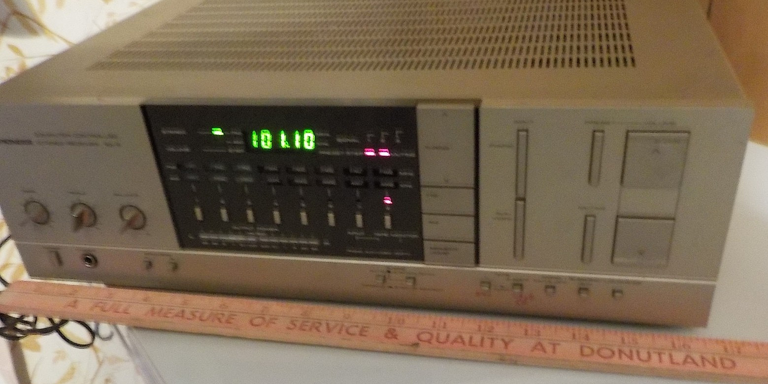 Vintage Pioneer SX-6 Computer Controlled Stereo Receiver Made In Japan Tested!