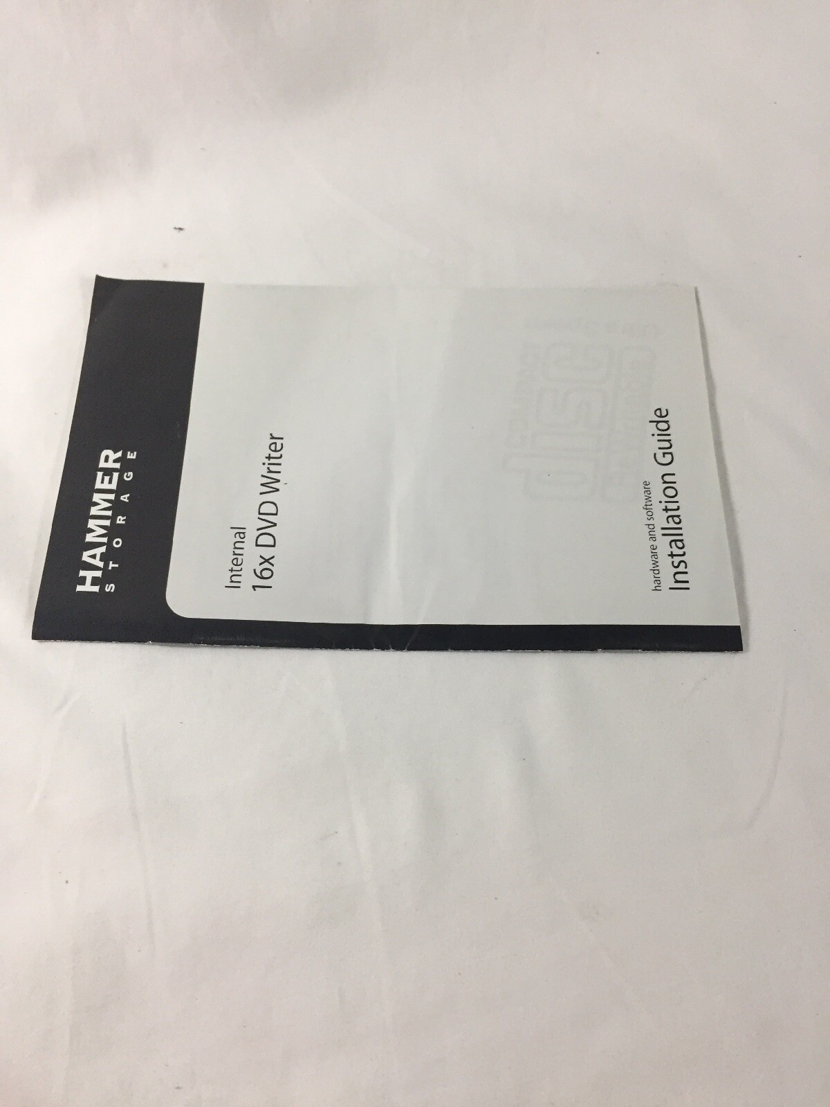 Hammer Storage ~ Internal 16X DVD Writer ~ Installation Guide M9