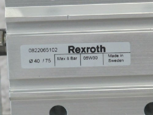 REXROTH 0822065102 PNEUMATIC CYLINDER/LINEAR ACTUATOR (NEW NO BOX)