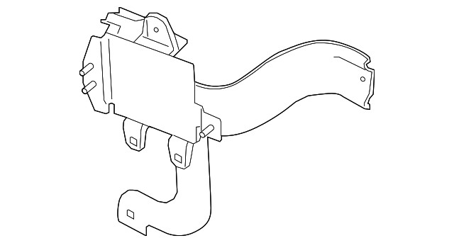 Genuine Nissan Blind Spot Detection System Warning Sensor Bracket 28452-6JL0C