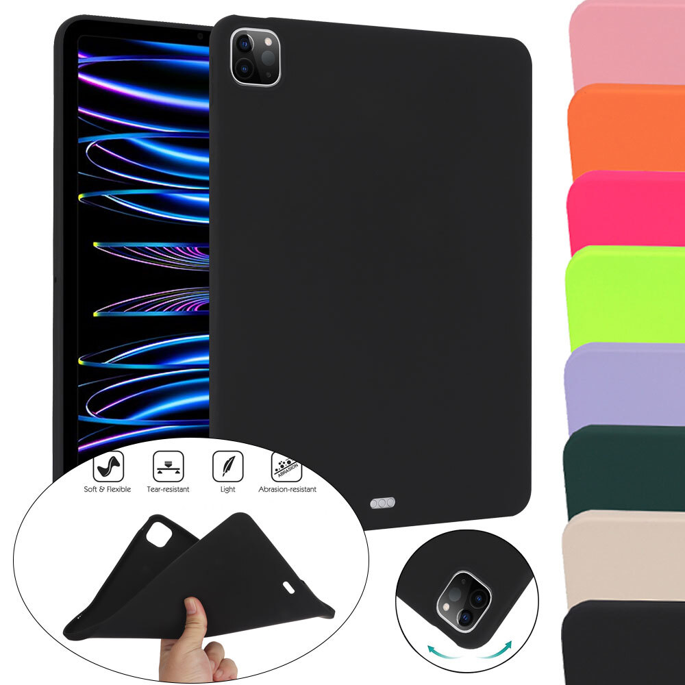 Slim Silicone Case For iPad 10.2" 7th 8th 9th Generation Air 4 5 Pro 11 M5 2025