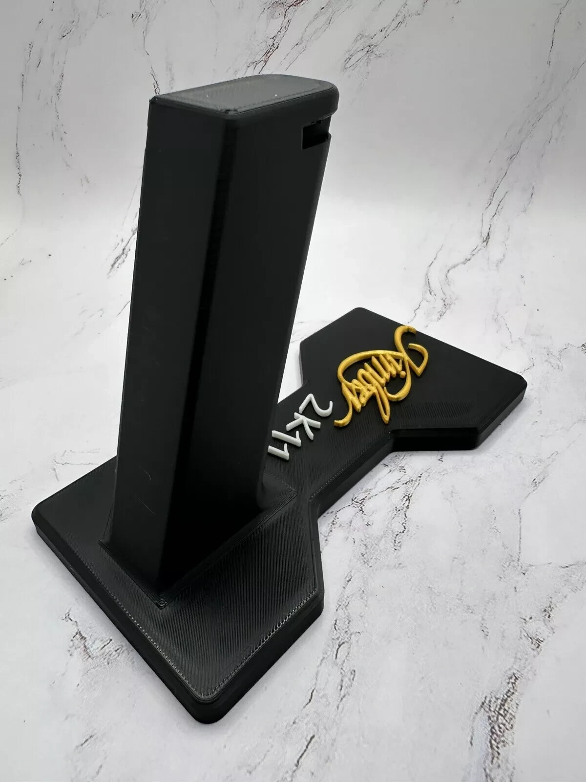 Kimber 2K11 Double Stack Pistol Display Stand and safe organizer