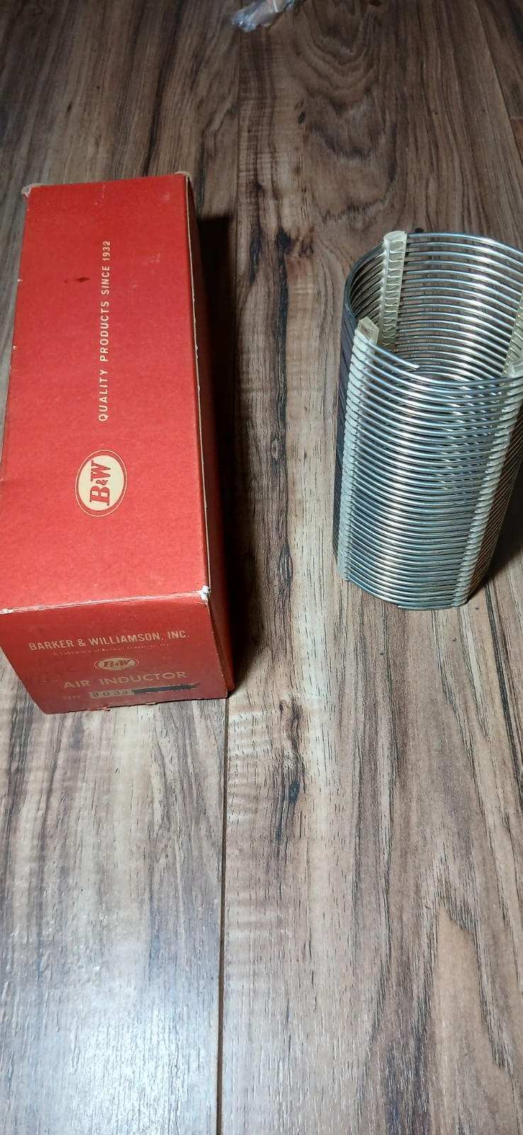 Barker & Williamson Type 3033 Air Inductor. New Old Stock  Hdx22