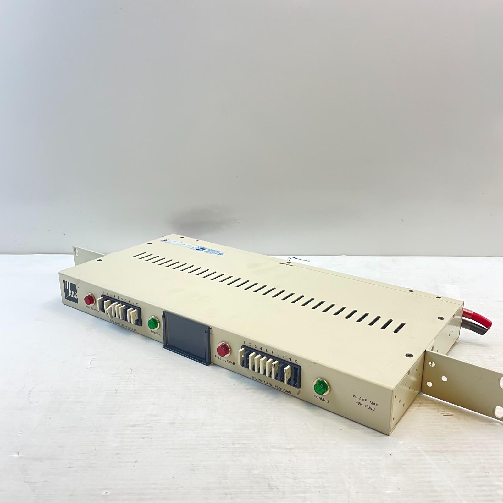 ADC PWX-B01RGCSD10PWDP Dual Feed Fuse Panel