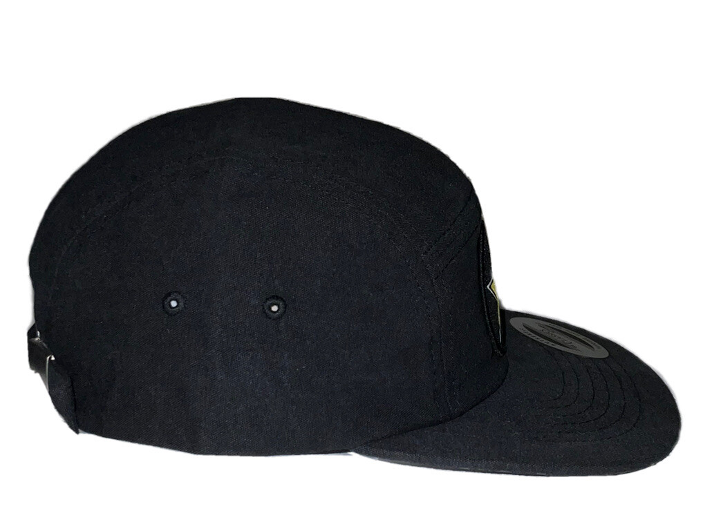 NEW Rockstar Logo Patch 5 Panel Hat The Classics Yupoong Adjustable Strapback