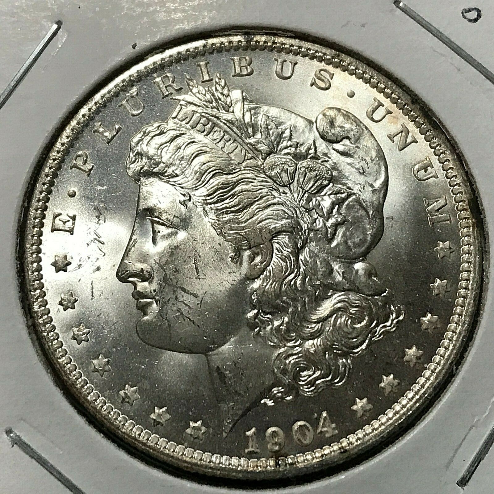 1904-O MORGAN SILVER DOLLAR MINT STATE BRILLIANT UNCIRCULATED