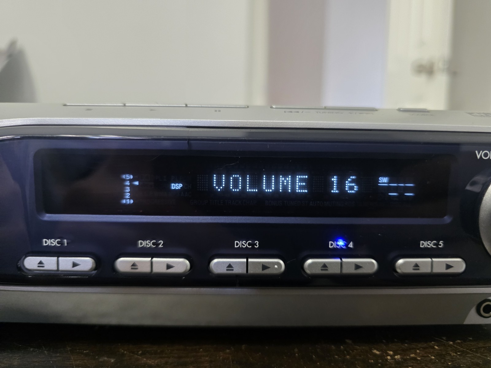 JVC TH-M505 5-Disc DVD Digital Theater System Receiver Tested Working – Read