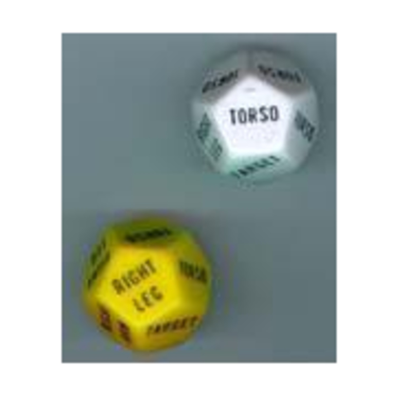 Minion Dice 16mm d12 - Hit Location Dice (3) New