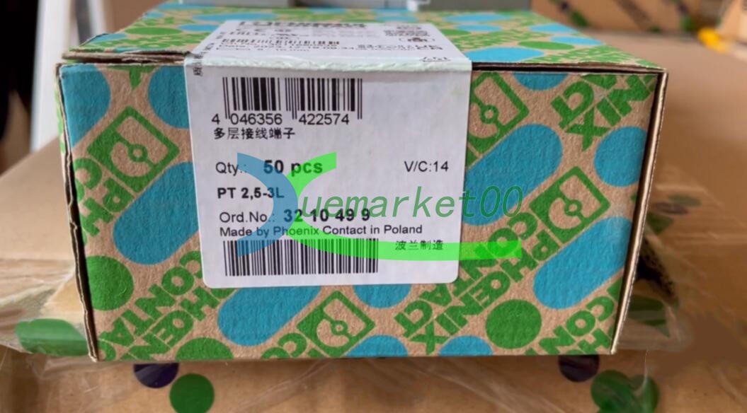 50PCS NEW Phoenix Contact 3210499 PT2.5-3L wiring terminal