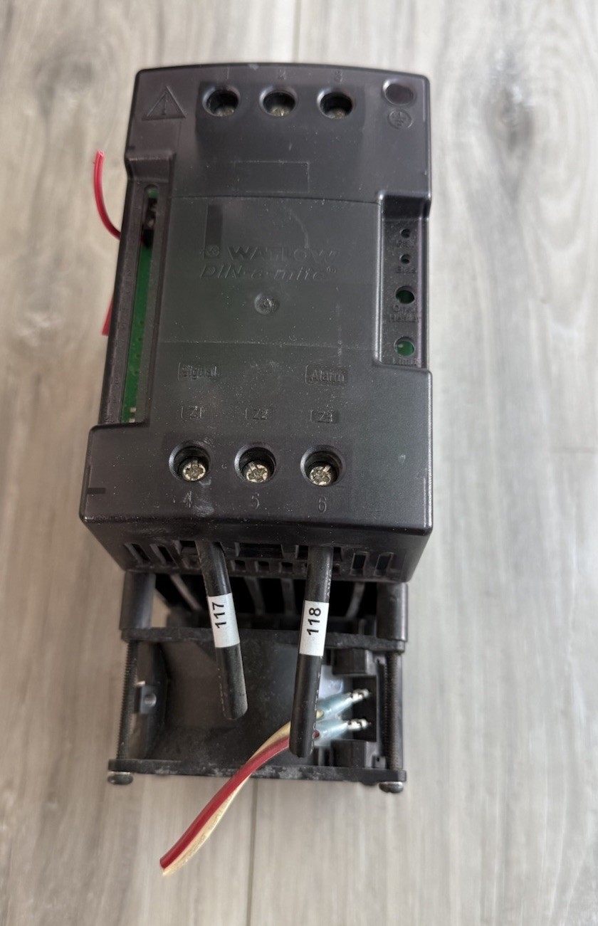 WATLOW DIN-A-MITE SOLID STATE POWER CONTROL DC21-60F0-0000 277-600V 65A