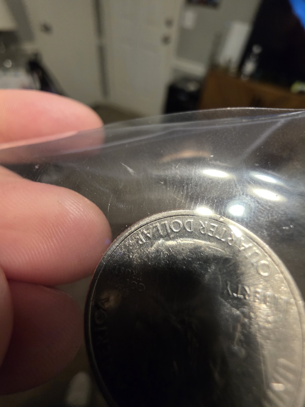 2016 Theodore Roosevelt Quarter Die Clash Error