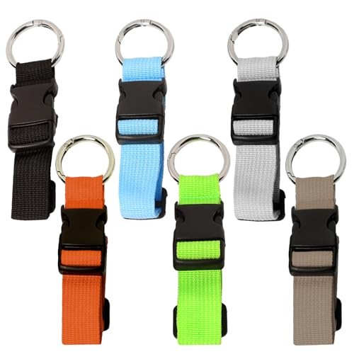 6 Pcs Travel Suitcase Strap, Luggage Nylon Straps Suitcase Belts to Attach