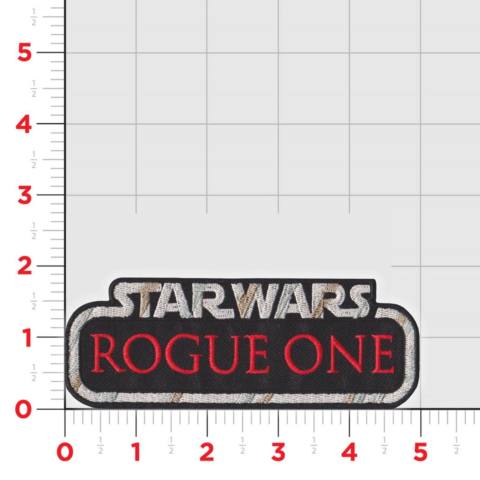 STAR WARS "Rogue One" Death Star Plans Data Card HOPE iron-on embroidered patch