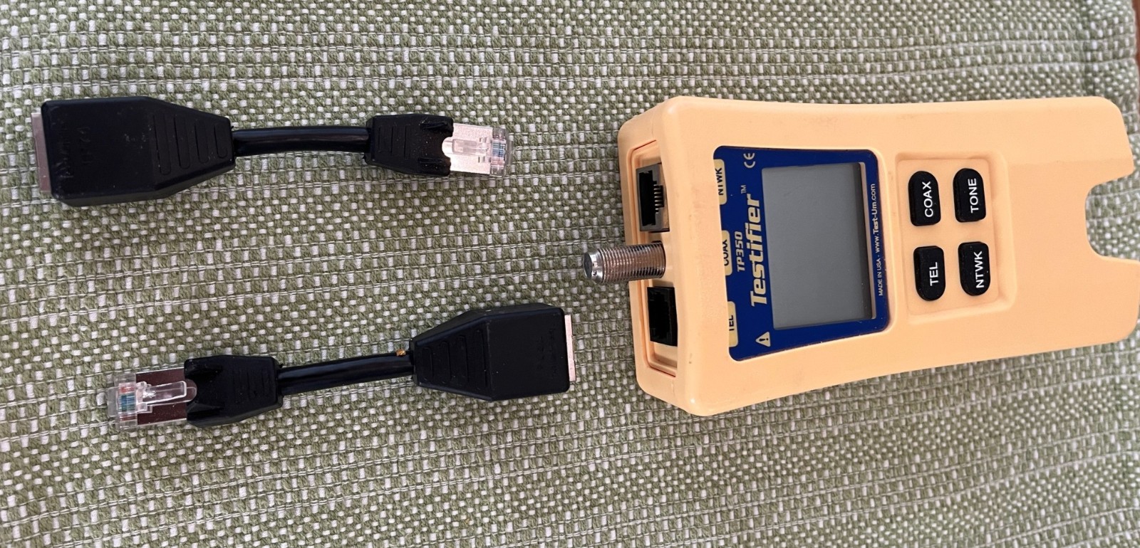 Test-um Testifier TP350 Tested, new battery & cable mapping remotes