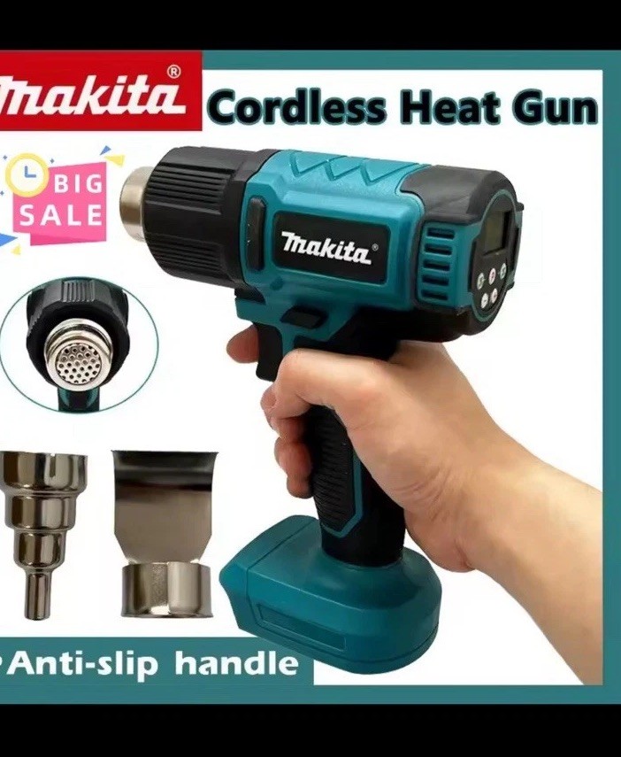 Makita Cordless Heat Gun 18V Battery-Powered Tool Only