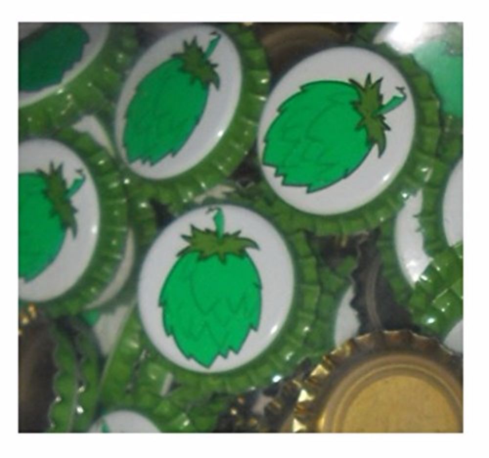 Hop Cone Beer Bottle Crown Caps 144 Count
