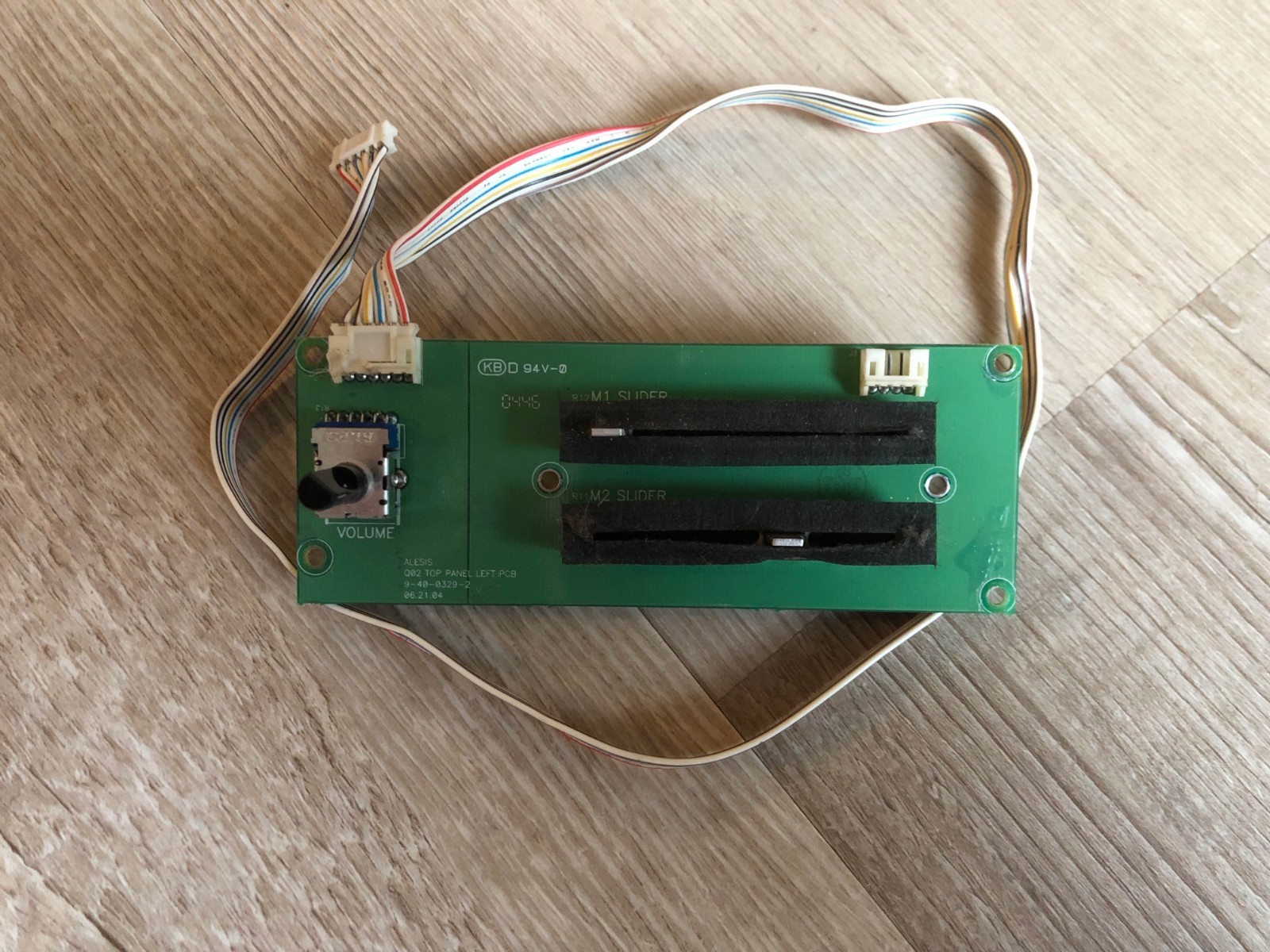 OEM Alesis Micron Left Panel Board w/ New Volume Potentiometer