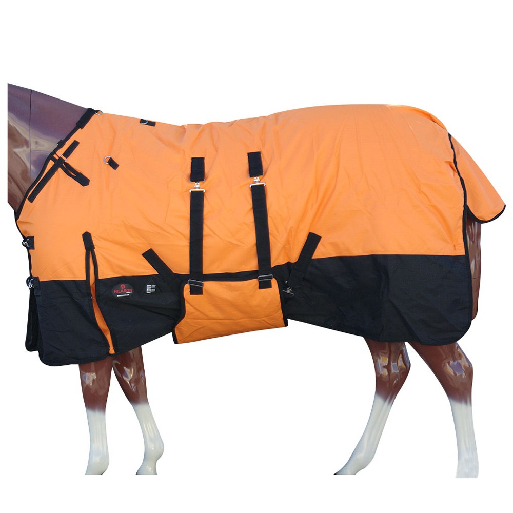 HILASON 1200D Winter Waterproof Poly Horse Blanket Belly Wrap | Turnout