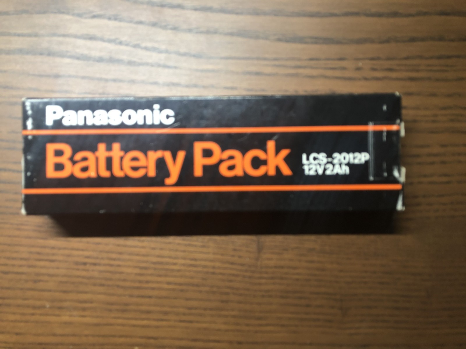Vintage Panasonic Camcorder LCS-2012P Battery Pack 12V 2Ah UNTESTED