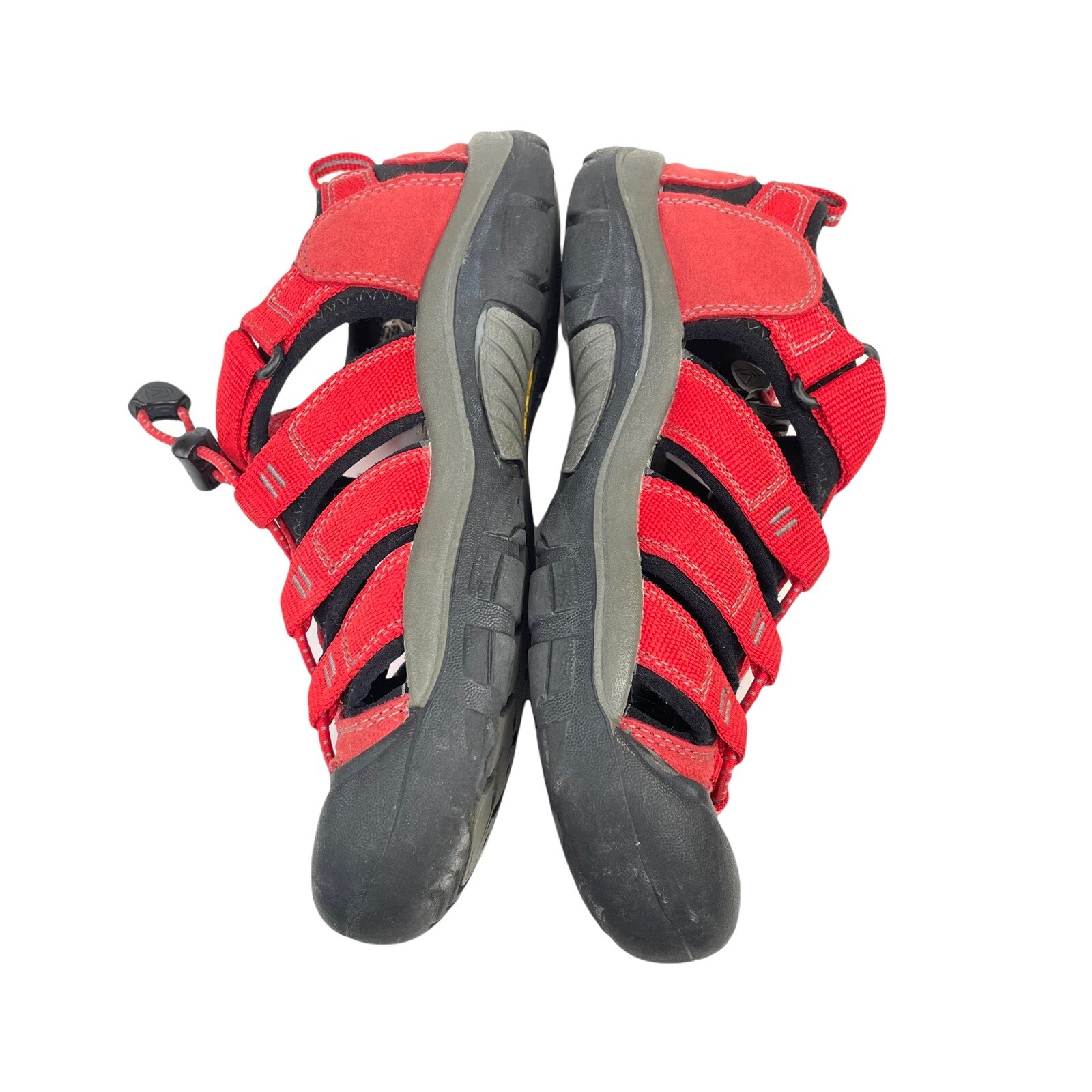 KEEN Big Kid's Newport H2 Sandal red Sz 4 Hook And Loop