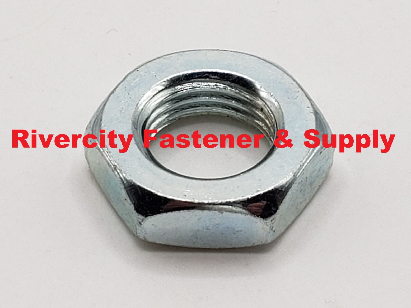 (5) M14-1.5 FINE Thread Hex Jam / Thin Nuts / Half Thick M14x1.5 Metric 14mm