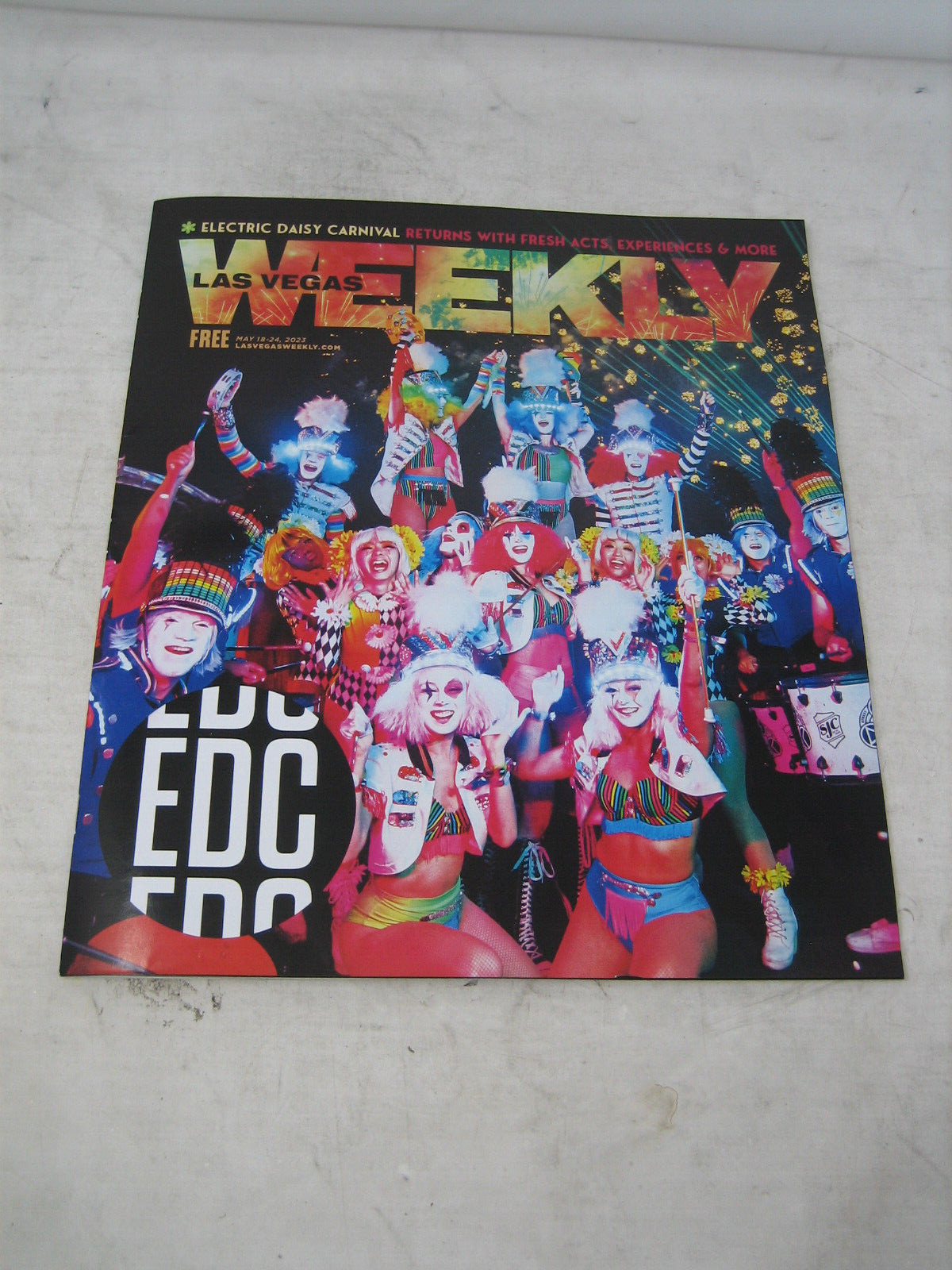 LAS VEGAS WEEKLY MAGAZINE EDC MAY 17-24 2023 ISSUE ELECTRIC DAISY FESTIVAL RAVE
